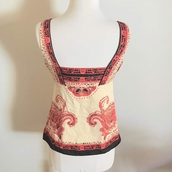 THE LIMITED Sleeveless Floral Peplup Top Size S - Picture 3 of 8